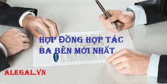 Mau Hop Dong Hop Tac Ba Ben Theo Quy Dinh Moi Nhat Hang Luat Alegal